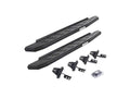 0718 WRANGLER RB30 RUNNING BOARDS W/BRACKETS TEXTURED BLACK