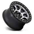 KM237 17X8.5 6X5.5 MACH-FC-BLK 0MM
