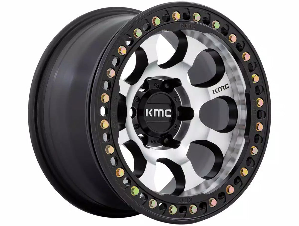 KM237 17X8.5 6X5.5 MACH-FC-BLK 0MM