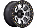 KM237 17X8.5 6X5.5 MACH-FC-BLK 0MM