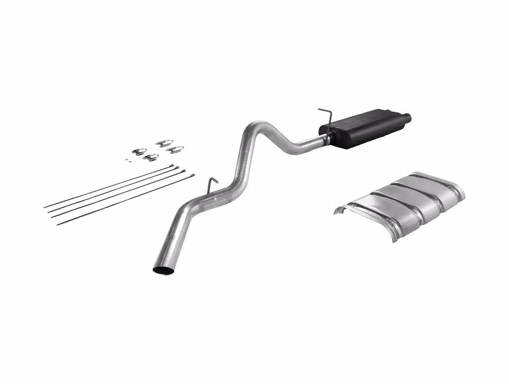 American Thunder Cat-Back Exhaust System Fits 1996-1999 Silverado/Sierra 2500/3500 5.7L Hd Or 7.4L Engine Moderate Sound Flowmaster