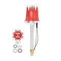 MSD Distributor Ford 351C-460, Pro Billet, Small Cap, Steel Gear MSD'S Pro-Billet Small Diameter Distributor W/Red Cap And Steel Gear, Fits 351C, 351M, 400, 429, 460 With Iron Gear. Must Be Used With An MSD 6, 7 Or 8-Series Ignition MSD Ignition