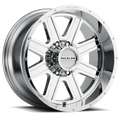 Aluminum Wheels 18x9 Hostage 940C Chrome 12 Offset 5 on 150 Bolt Pattern 110.3 Bore Raceline