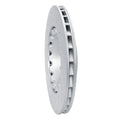 R1 Concepts Hi-Carbon Alloy GEOMET Coated Rotor - Drilled Fits BMW 330Ci