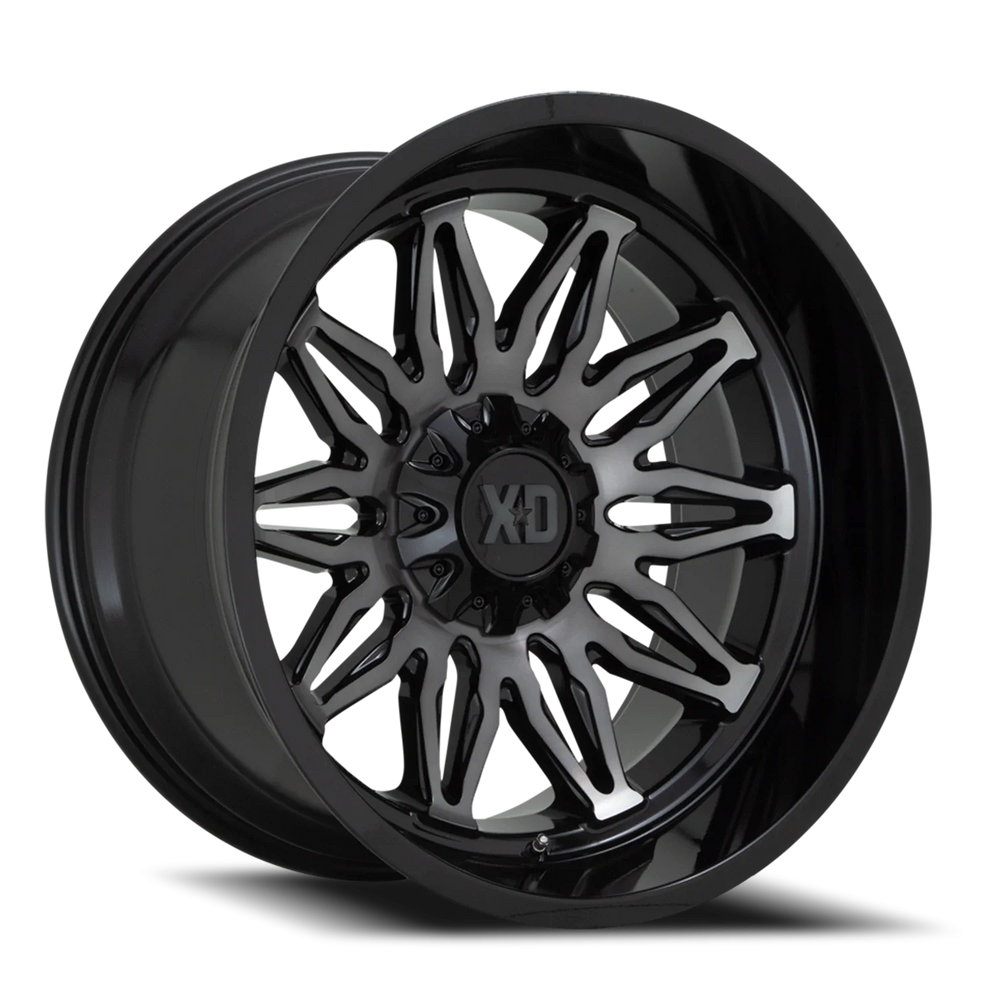 KMC Wheels black auto part
