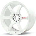 Gram Lights 57DR 15x8.0 +35 4x100 Champion White Wheel