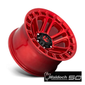 D719 20X10 6X5.5 GL-RED-MACH -18MM