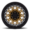 BR016 17X8.5 5X5.0 M-GOLD-MCH -10MM