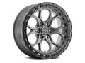 Weld Off-Road W107 20X10 Ledge 6X135 ET13 BS6.00 Satin Gun / Black Ring 87.1