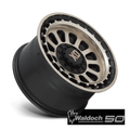 OMEGA 20X10 8X165.10 SATIN BLACK W/