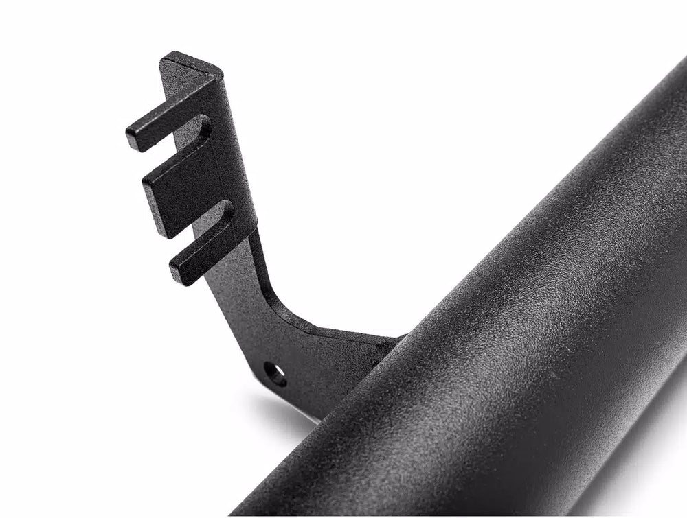 N-Fab Nerf Step 07-13 Chevy-GMC 2500/3500 07-10 1500 Ext. Cab - Gloss Black - Cab Length - 3in