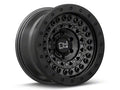 BARRICADE 17X8.5 6X5.5 18MM GUN BLACK W/ BLACK ROCK GUARD