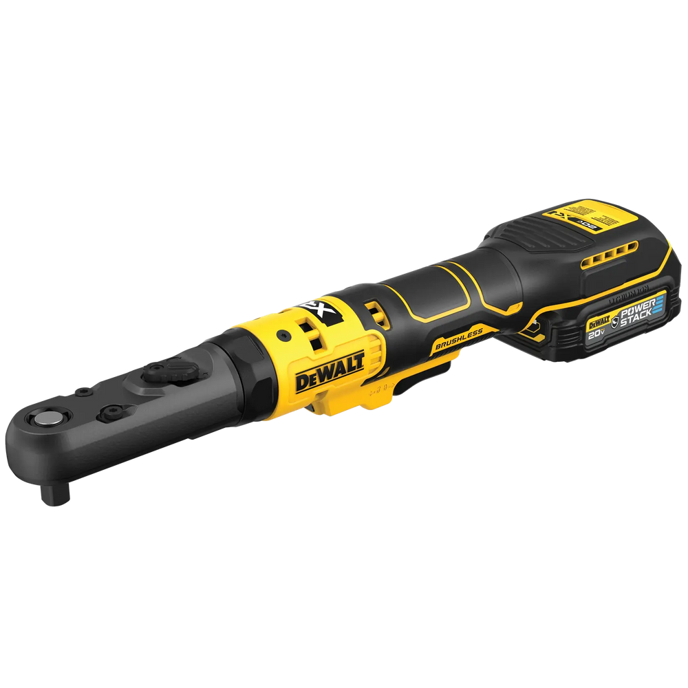 20V MAX XR BRUSHLESS CORDLESS 3/8+1/4IN SEALED HEAD COMPACT RATCHET TOOL KIT