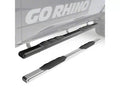 24C TACOMA 5IN 1000 SERIES SIDE STEPS WITH MOUNTING BRACKETS KIT POLISHED STAIN
