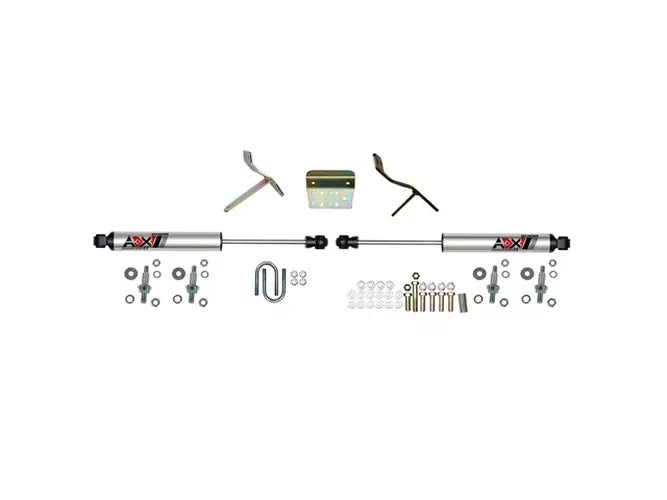 Skyjacker 09-13 Ram 2500/09-12 3500 ADX 2.0 Dual Stabilizer Kit w/ CNC Machined Polished Alum.