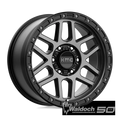 KM544 18X9 6X5.5 S-BLK GTCC 18MM