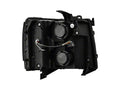 AlphaRex 07-13 Chevy 1500HD PRO-Series Proj Headlight Plank Style Matte Blk w/Activ Light/Seq Signal