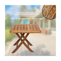 SMALL ADJUSTABLE SLAT TOP TABLE