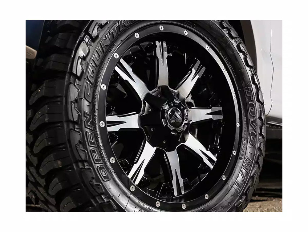 D541 20X10 8X6.5 MT-BLK-MACH -12MM