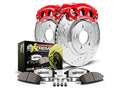 Power Stop 16-19 Subaru Crosstrek Rear Z26 Street Warrior Brake Kit w/Calipers