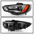 1516 AUDI A6 LED DRL HID NON/AFS PROJECTOR HEADLIGHT OE LEFT
