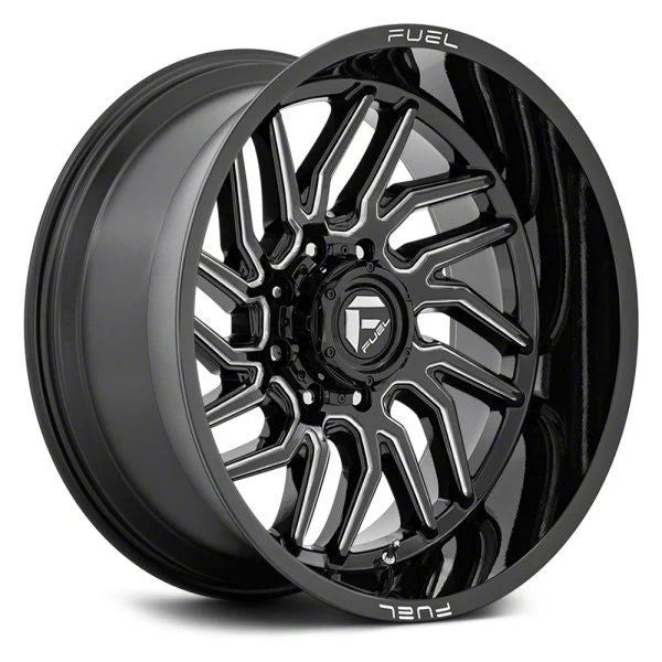 D807 20X10 5X150 G-BLK-MILL -18MM