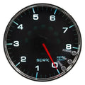 Autometer Spek-Pro Gauge Tachometer 5in 8K Rpm W/Shift Light & Peak Mem Black/Chrome