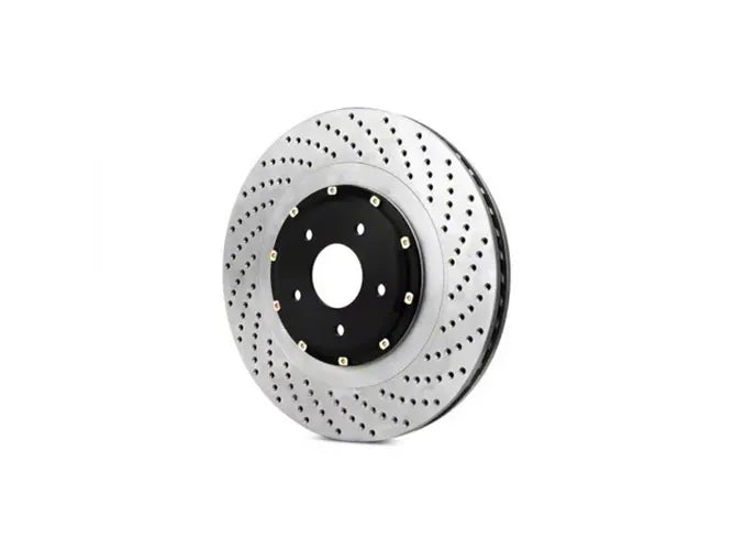 2PC AEROROTOR & HAT, RIGHT, DRILLED