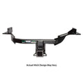 22C TUCSON STAINLESS STEEL ECOHITCH TRAILER HITCH HIDDEN DESIGN 2IN BLACK