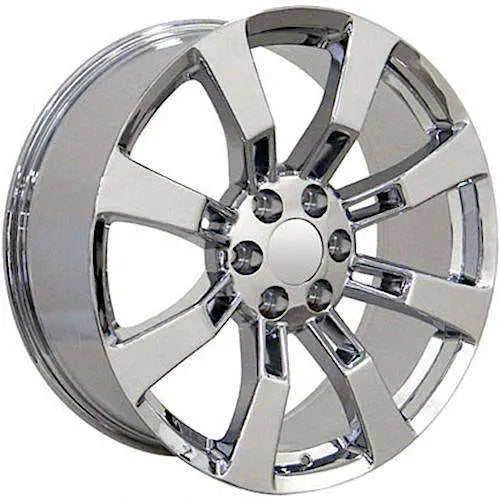 22 IN REPLICA WHEEL CA82 FITS CADILLAC ESCALADE RIM 22X9 CHROME WHEEL