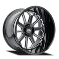 The Wheel Group black auto part