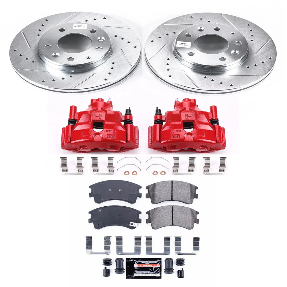 Power Stop 03-05 Mazda 6 Front Z23 Evolution Sport Brake Kit w/Calipers