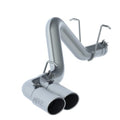 MBRP 11-15 Chevy/GMC 2500/3500 4in Filter Back Dual Outlet Single Side Alum Exhaust System