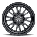 Method Raised MR802 22x10 / 8x180 BP / -18mm Offset / 124.1mm Bore - Double Black Milled Wheel