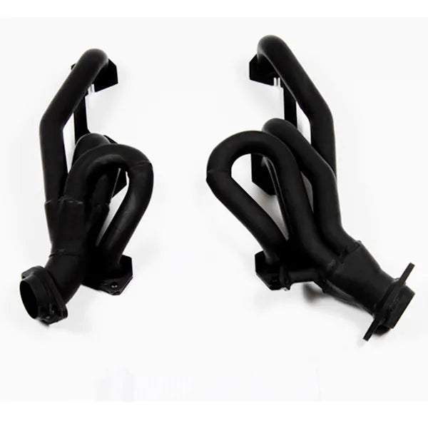 Shorty Headers Black Painted 1992-1995 Dodge Ram/Dakota 2WD & 4WD 5.2L/5.9L Tube Size 1.5 Inch FlowTech