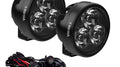PAIR OF CANNON RACE 3 SPOT W/ HARNE