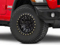PRIMM 17x9.0 5/127 ET00 CB71.6 MATTE BLACK W/BRASS BOLTS