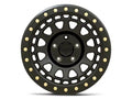 PRIMM 17x9.0 5/127 ET00 CB71.6 MATTE BLACK W/BRASS BOLTS