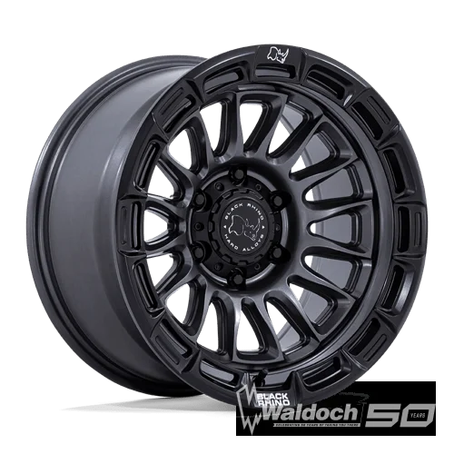 BR025 17X9 6X5.5 M-GNMTL M-BLK 1MM