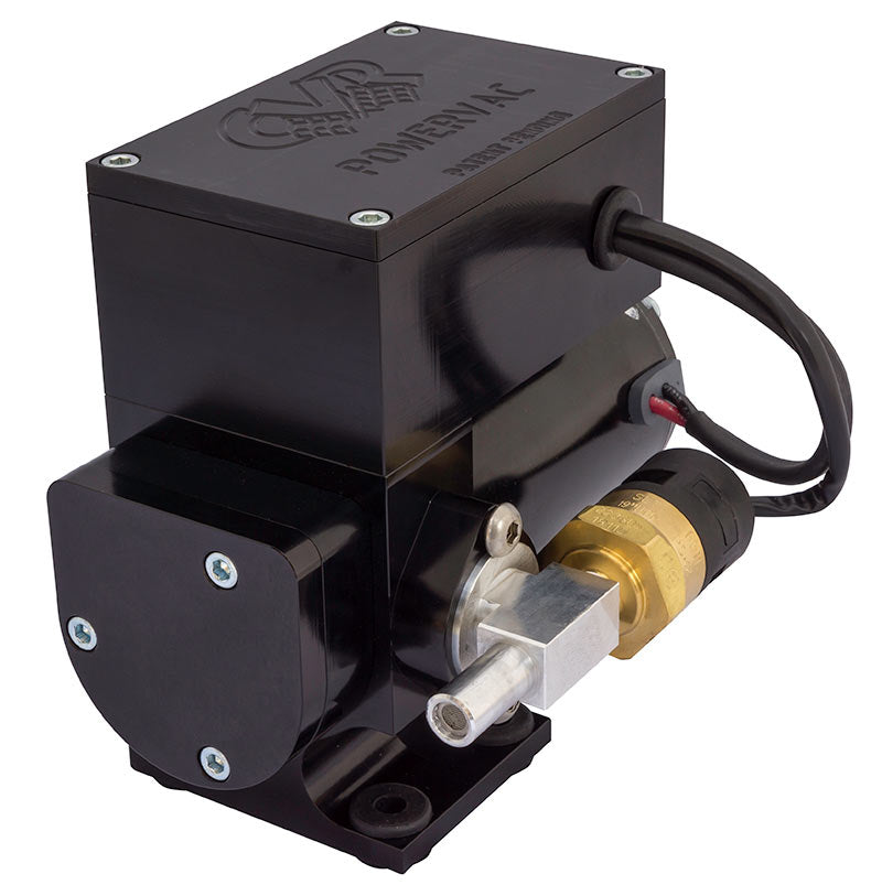 12 Volt Electric Vacuum Pump Black Anodized