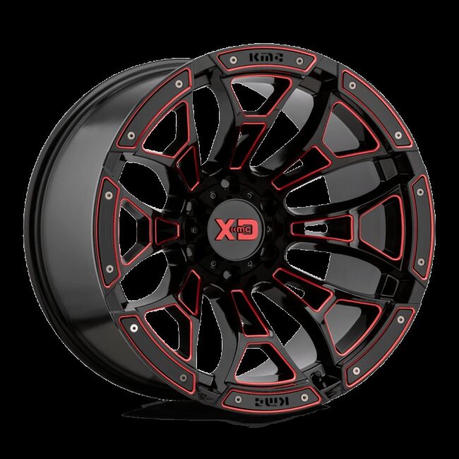 XD841 20X10 6X135 G-BLK MILL RTCC -18MM