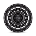 BR002 17X9 5X5.0 M-BLK GRY-TINT -12