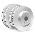 R1 Concepts Brake Rotor- Carbon Coated Fits Jeep Wrangler