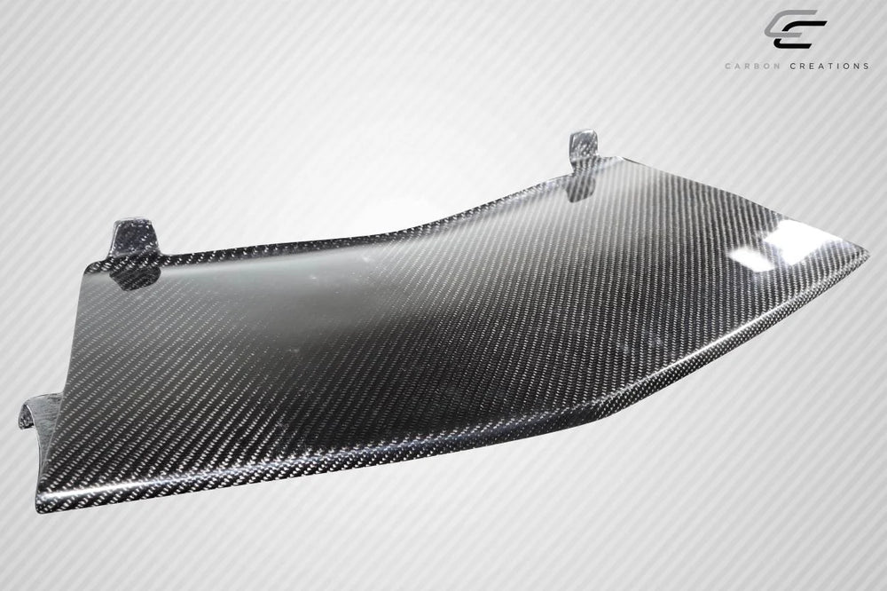 2004-2013 Lamborghini Gallardo Carbon Creations LP560 LP570 Look Front Middle Add On Lip Spoiler Air Dam - 1 Piece