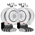 DFC 21-22 Chevrolet Colorado Front & Rear Geospec Rotors with 5000 Advanced Brake Pads w/Hardware