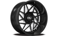 CALI OFF-ROAD GEMINI 9112 BRUSHED CLEAR GLOSS 20X12 8-170 -51MM 125.2MM