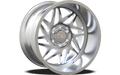 CALI OFF-ROAD GEMINI 9112 BRUSHED CLEAR GLOSS 20X12 8-170 -51MM 125.2MM