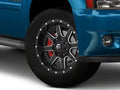~(43 lbs. 25X25X12)~ MAVERICK 22x9.5 6x135.00/6x139.70 MATTE BLACK MILLED (20 mm)