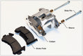 Wilwood D154 Front Caliper Kit - Black 2.50in Piston 1.04in Rotor