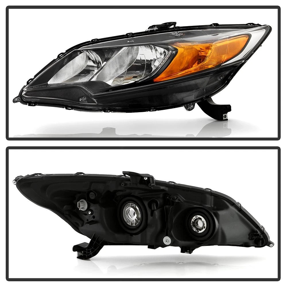 1415 CIVIC COUPE ONLY (EX SEDAN ) OEM STYLE HEADLIGHTS OEM COLOR